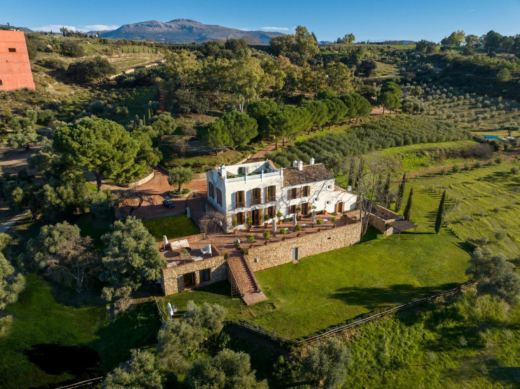 Готель Cortijo La Organic Ронда Екстер'єр фото